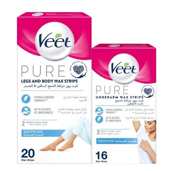 Veet Pure Cws Legs+Underarm 50% Off 36 pcs
