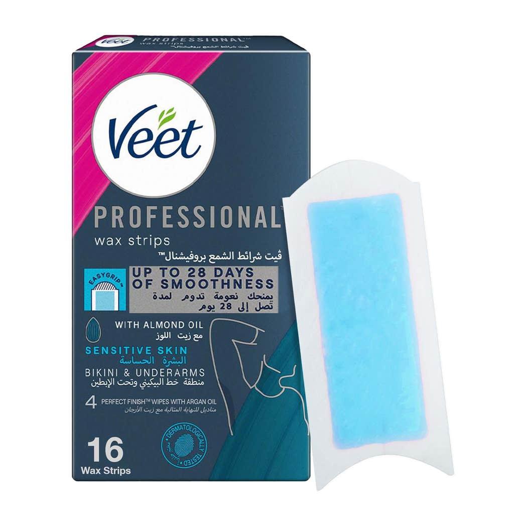 Veet Wax Strips For Bikini Area 20 pcs Veet Wax Strips For Bikini Area 20 pcs