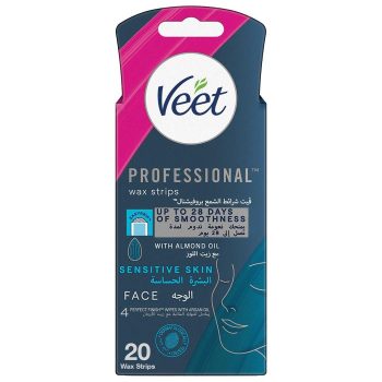 Veet Wax Strips For Face 20 pcs