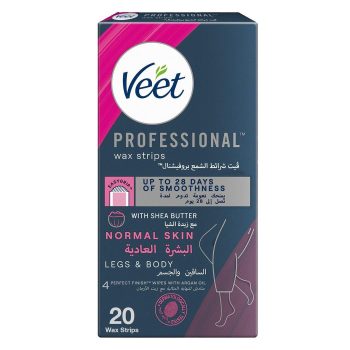 Veet Wax Strips For Normal Skin 20 pcs