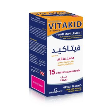 Vitabiotics Vitakid Multivitamin Liquid 150 Ml