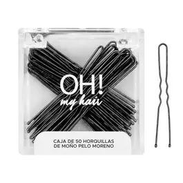 You Are The Princess Omh Box 50 Dark Brown Hair Bow Hairpins