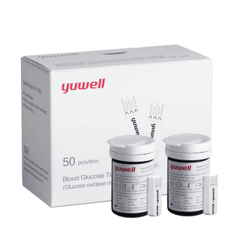 Yuwell Blood Glucose Monitor Test Strips Plus Y350
