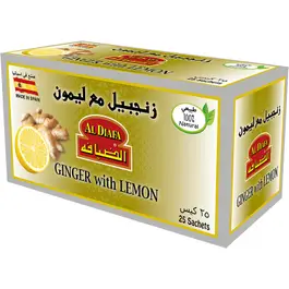 Al-Diafa Herbal Tea Ginger & Lemon 25 Sachets