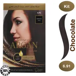 Argan Hair Coloring Oil Kit Chocolate 6.91