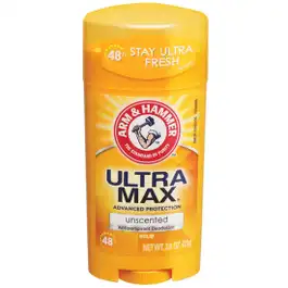 Arm & Hammer Ultra Max Stick Fragrance Free 73gm