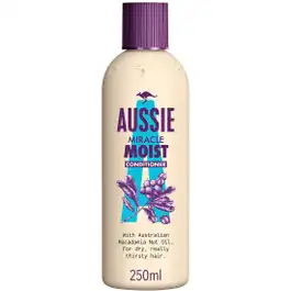 Aussie Miracle Moist Conditioner, For Dry, Really Thirsty Hair 250ML. Paraben Free