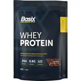 Basix Whey Protein 13 Servings Chociolate Chunk Powder 454 g