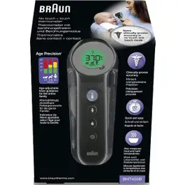 Braun Thermometer With Age Precision Bnt400b