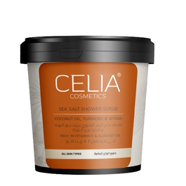 Celia Sea Salt&Sugar Scrub Turmeric,Myrrh&Coconut 600g