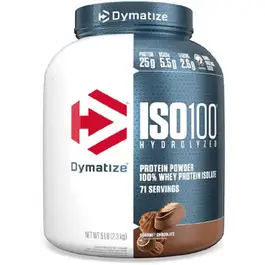 Dymatize ISO-100 Hydrolyzed Protein 71 Servings Chocolate Powder 2.3 kg