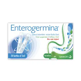 Enterogermina 2 Billion Probiotics 20 Drinkable Bottles