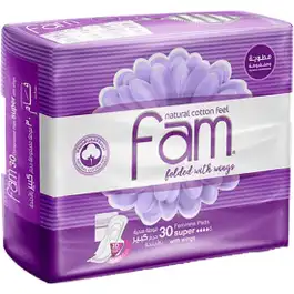 Fam Female Napkins Super Absorption Economic 30 pcs