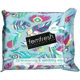 Femfresh Freshening And Soothing Wipe-25 Wipes