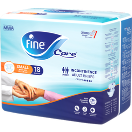 Fine Care Adult Diapers Small 18 pcs