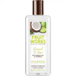 Fruit Works Coconut & Lime Shower Gel 500ml