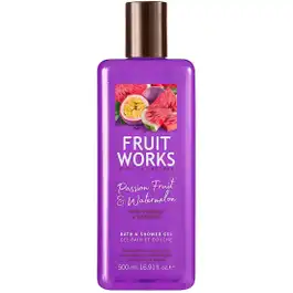 Fruit Works Passion Fruit & Watermelon Shower Gel 500ml