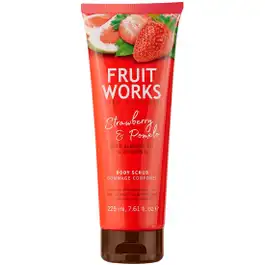 Fruit Works Strawberry & Pomelo Body Scrub 225 ml