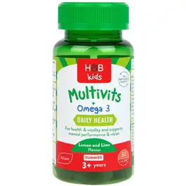 Holland And Barrett Kids Multi Vitamins & Omega-3 30 Gummies