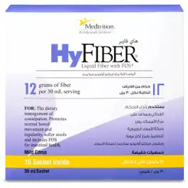 Hy Fiber 15 Sachets Liquid Fibers