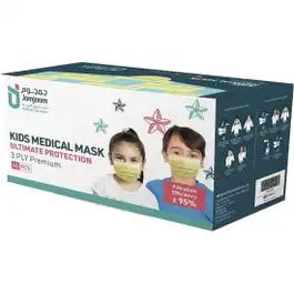 Jamjoom Kids Medical Face Mask 3-Ply 50 Mask