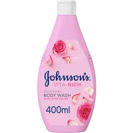Johnson Body Wash Vita-Rich With Rose Water 400 ml
