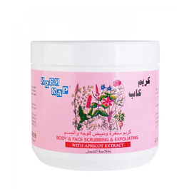 Krem Kap Exfoliating Face & Body Scrub Apricot 500ml