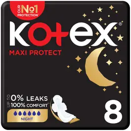 Kotex Over Nites XL/S 8 pcs