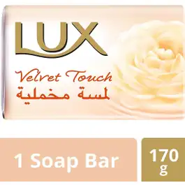 Lux Soap Bar Velvet Touch Soft & Smooth 170 gm