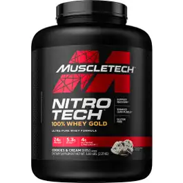 Muscletech Nitrotech Whey Gold Cookies And Cream 5lbs
