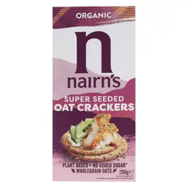 Nairn'S E-Organic Super Seeded Oat Cracker 200gm