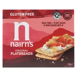 Nairn'S Gf Flatbreads Original 150gm