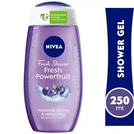 Nivea Fresh Powerfruit Shower Gel, 250Ml