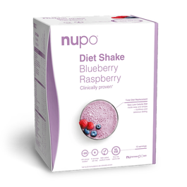 Nupo Diet Shake Blueberry Raspberry 12 Servings