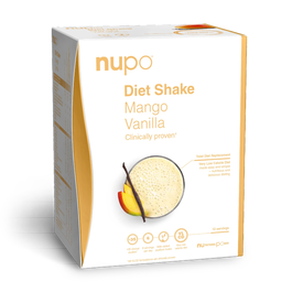 Nupo Diet Shake Mango Vanilla 12 Servings