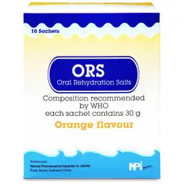 ORS Oral Rehydration Salts 10 Sachets