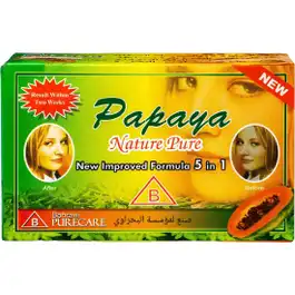Papaya Soap Nature Pure 135 gm 5*1