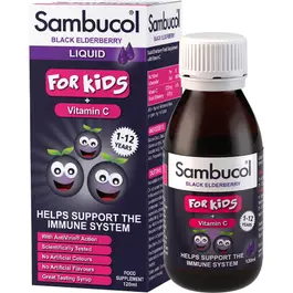 Sambucol Kids Black Elderberry & Vitamin C 120 ml Liquid