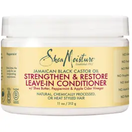 Shea Moisture Leave-In Condi. Jamaican Black Castor 312g
