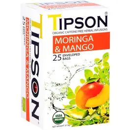 Tipson Tea Organic Moringa & Mango 25 Tea Bag