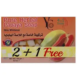 Yang Chain Pure Herbal Papaya Saop Promo Pack 2+1