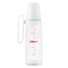 Pigeon Feeding Bottle Glass With Handle 240 Ml