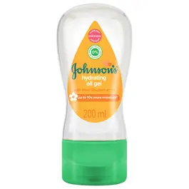 Johnson’s Hydrating Oil Gel, with Fresh Blossom Scent, up to 10x More Moisture, Clinically Proven Mildness, Dye, Phthalates & Paraben Free, 200ml