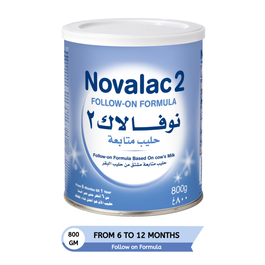 Novalac 2 Follow On Formula, 6-12 Months, 800g