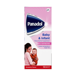 Panadol Baby & Infant Paracetamol 120 mg/5 ml – 100 ml Suspension