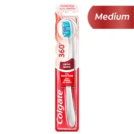 Colgate 360 Optic White Medium Toothbrush