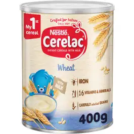 Cerelac Baby Cereal Wheat 400 gm