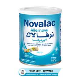 Novalac Allernova Extensively Hydrolyzed Infant Milk Formula, 0-3 Years, 400g