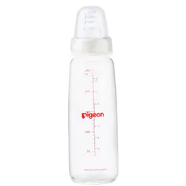 Pigeon Nursing Bottle Plastic 240 ml BPA Free Clear
