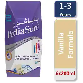 Pediasure Liquid Milk Vanilla 200 ml (6 PCs)